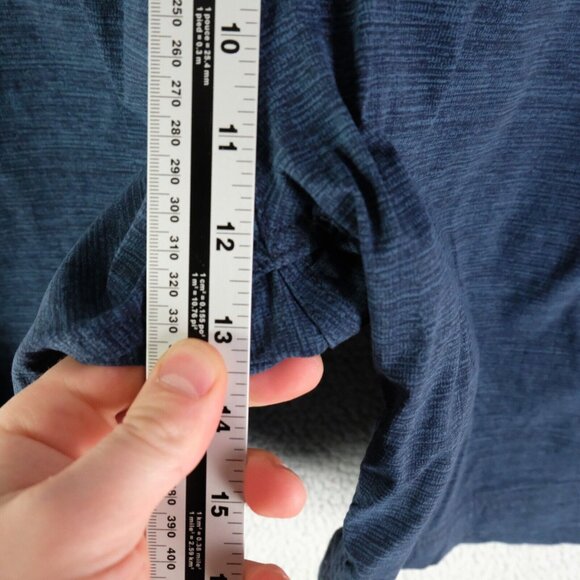 Eddie Bauer Travex Shorts Mens 36 Blue Hybrid Nylon Hiking Beach Summer - Picture 6 of 11